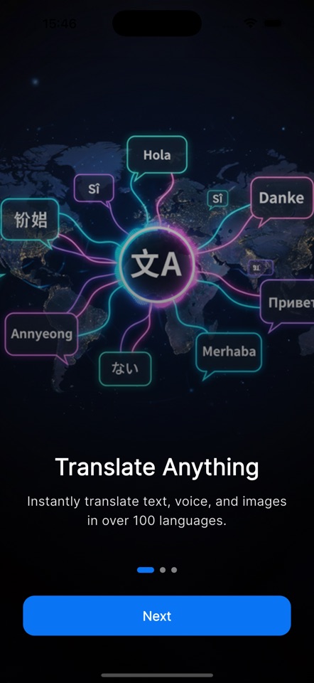 Translate AI official App Store preview
